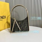 Replica Fend-i Fendessence FF Embroidery Hobo Bag Large Size